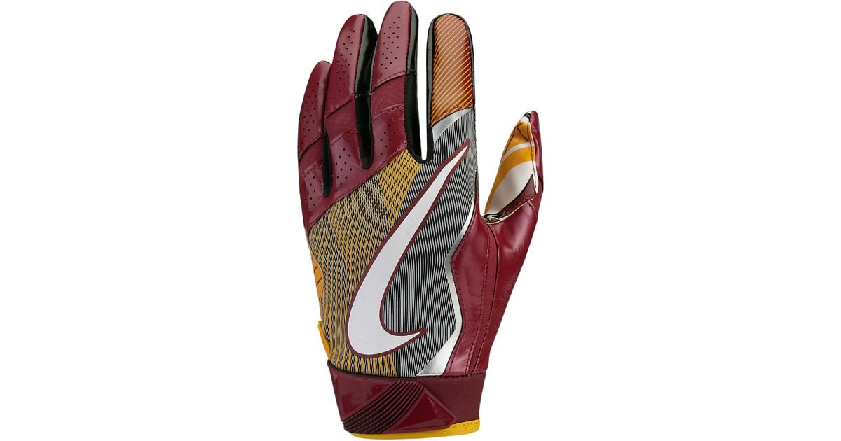 Nike Vapor Jet 4 (nfl Redskins) Men's Football Gloves in Red for Men Lyst